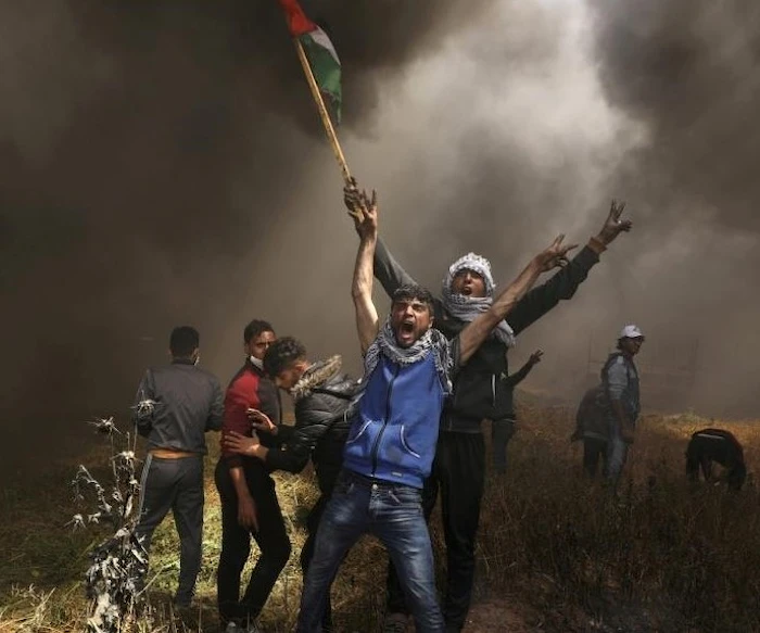 معسكر المقاومة الذي تكون هويته عربية وهدفه تحرير فلسطين عليه اعتبار فلسطين قضيته المركزية قولاً وعملاً معسكر المقاومة الذي تكون هويته عربية وهدفه تحرير فلسطين عليه اعتبار فلسطين قضيته المركزية قولاً وعملاً