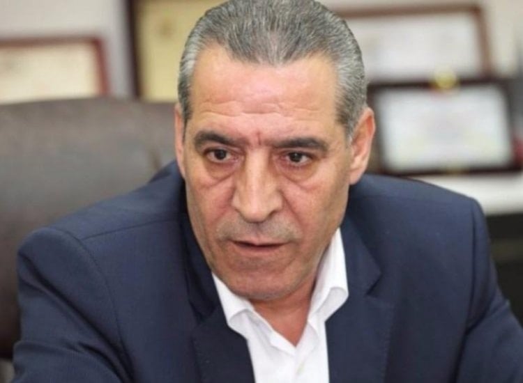 وزير الشؤون المدنية الفلسطينية حسين الشيخ