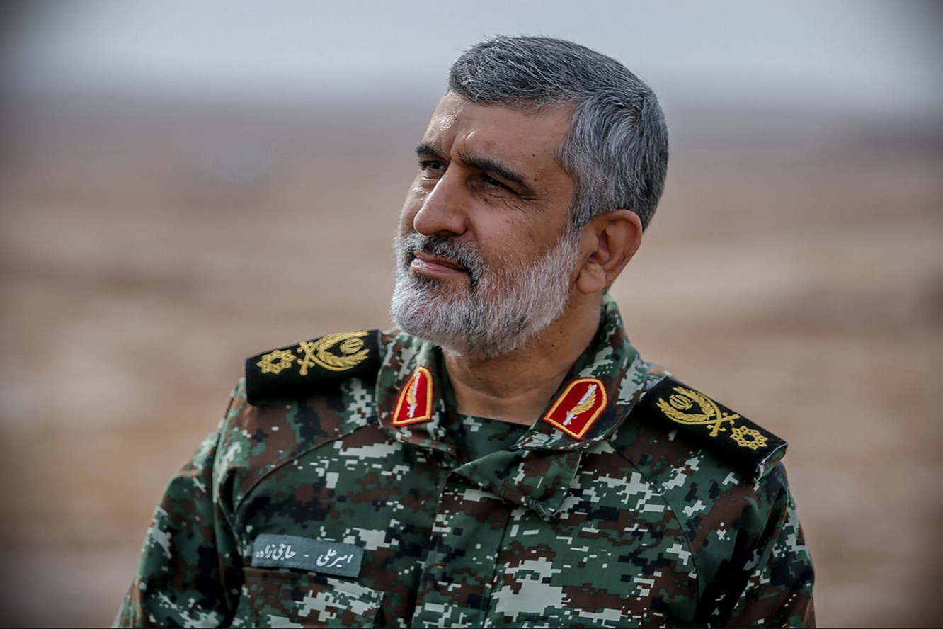 قائد القوة الجوفضائية للحرس الثوري العميد أمير علي حاجي زادة