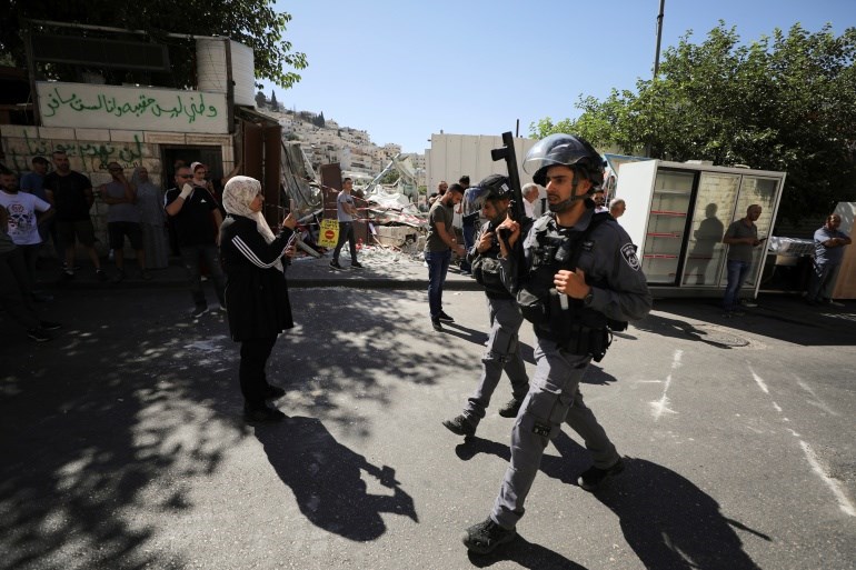 قوات الاحتلال الإسرائيلي تقتحم حيّ سويح في بلدة سلوان بالقدس المحتلة (صورة أرشيفية).