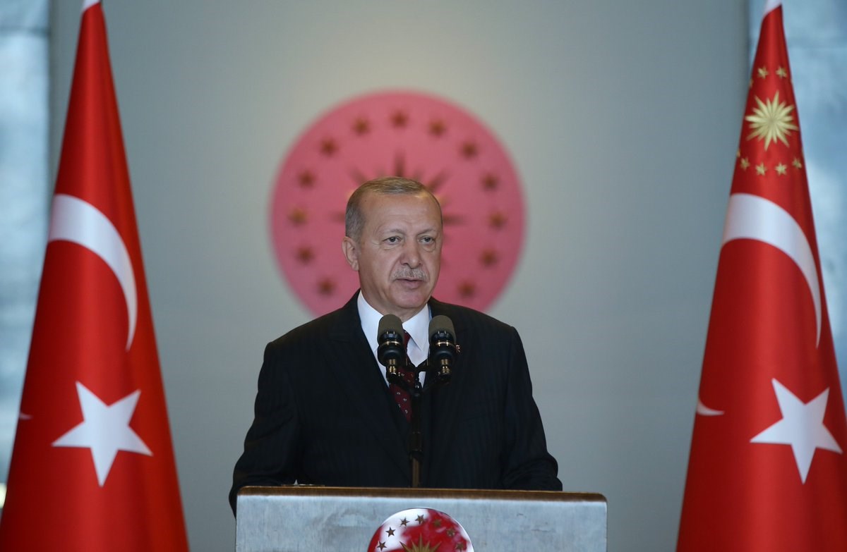 الرئيس التركي رجب طيب إردوغان