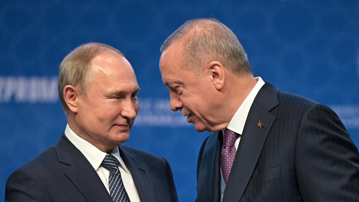 إردوغان يبحث مع بوتين العلاقات وقضايا إقليمية