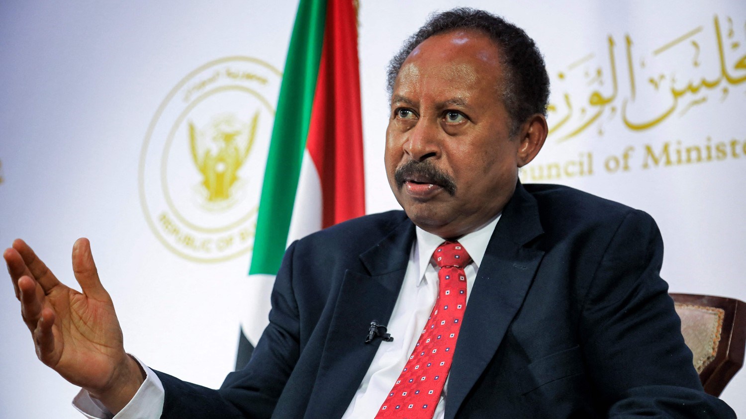 عبد الله حمدوك، رئيس وزراء الحكومة الانتقالية في السودان