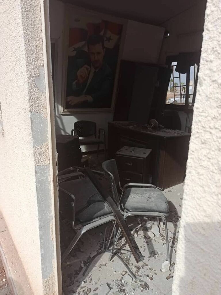 عبوة ناسفة تستهدف معبر نصيب الحدودي السوري الأردني