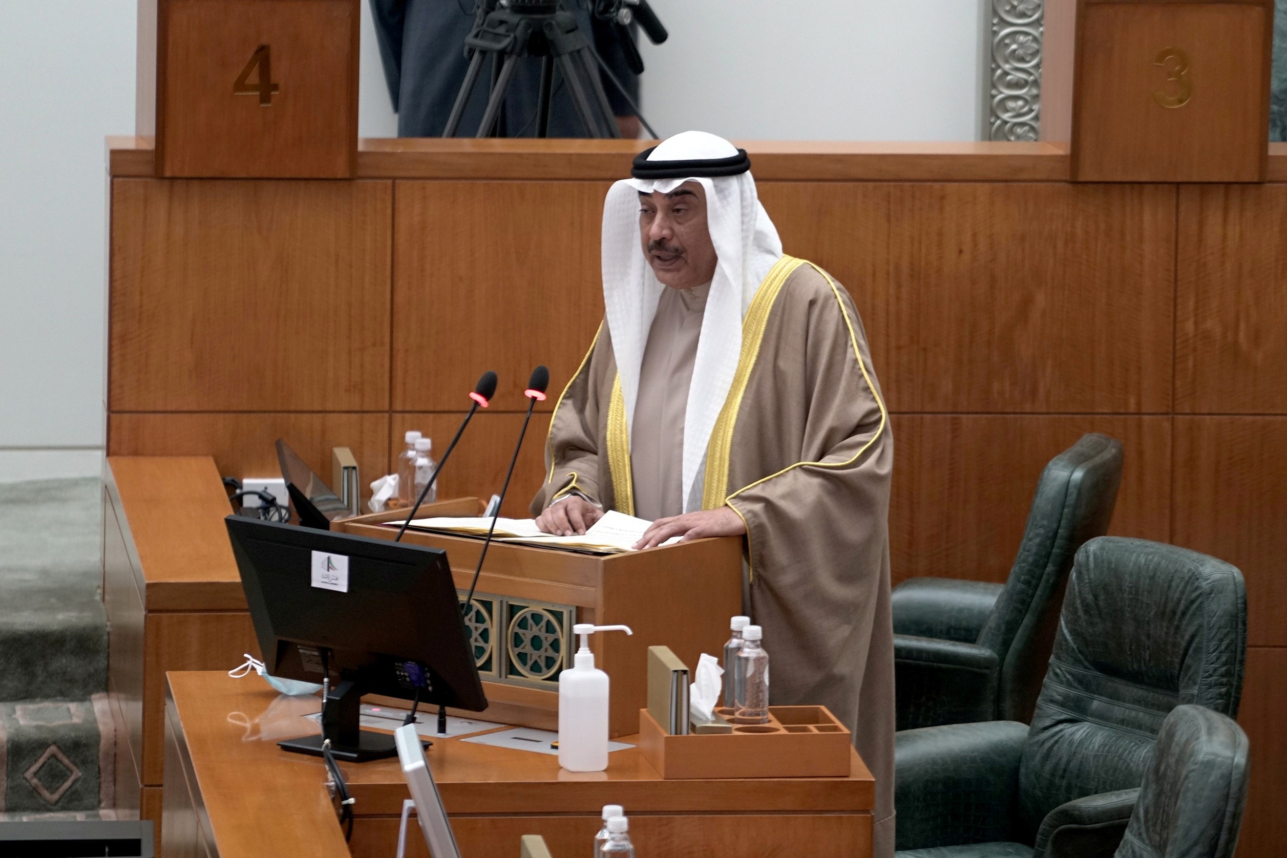 رئيس لمجلس الوزراء الكويتي الشيخ صباح الخالد الحمد الصباح.