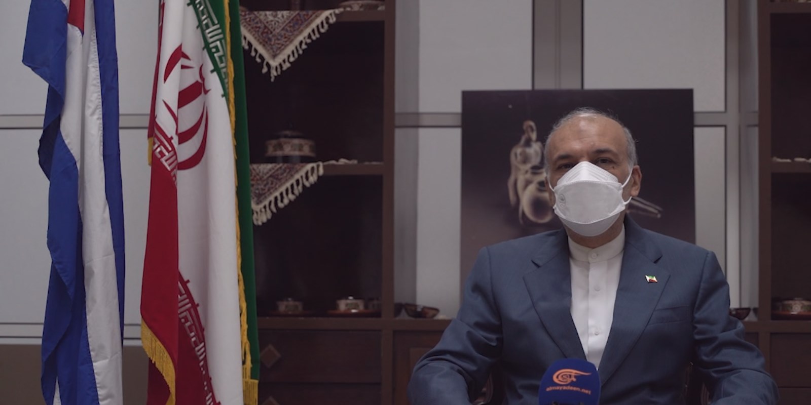 السفير الإيراني لدى كوبا سعيد محمد هادي سبحاني