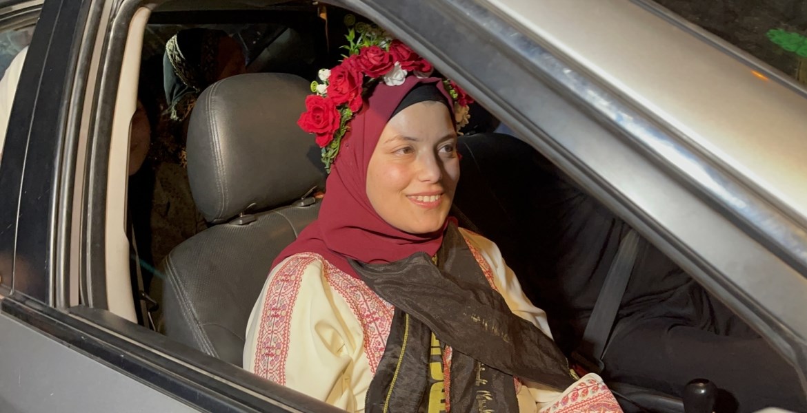 الأسيرة المحررة أمل طقاطقة