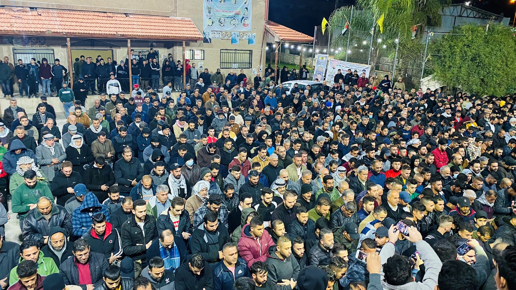 بيتا تشيّع جثمان الشهيد جميل أبو عياش