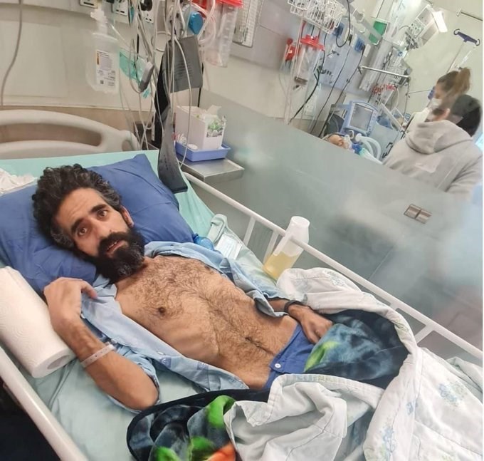 وصل وزن الأسير هشام أبو هواش إلى 40 كيلوغراماً فقط