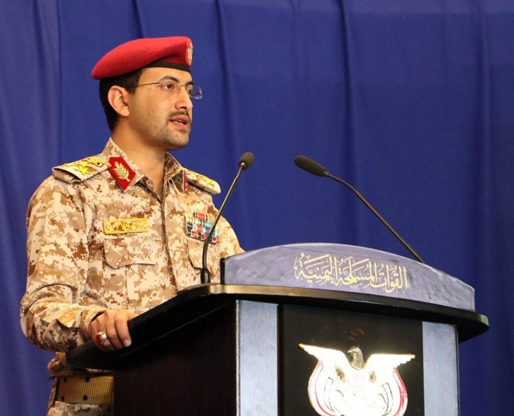 المتحدث باسم القوات المسلحة اليمنية العميد يحيى سريع (أ ف ب).