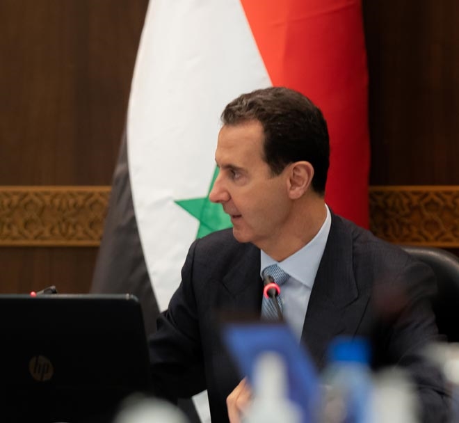 الرئيس السوري بشار الاسد