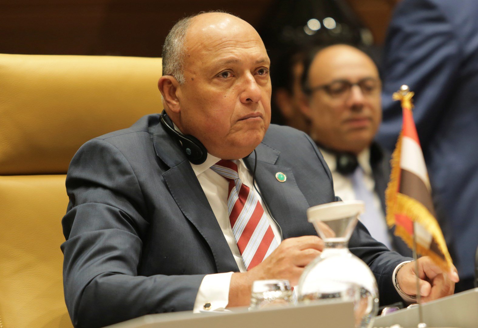 وزير الخارجية المصرية سامح شكري (صورة أرشيفية).