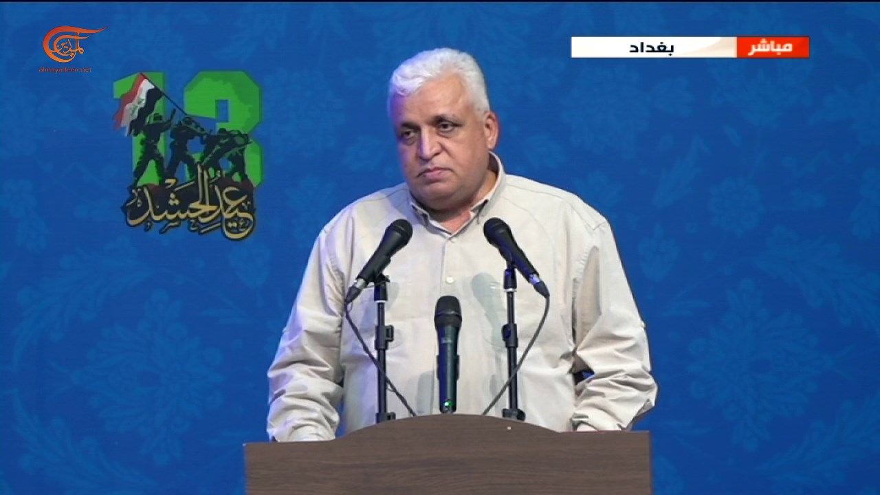  رئيس الحشد الشعبي فالح الفياض 