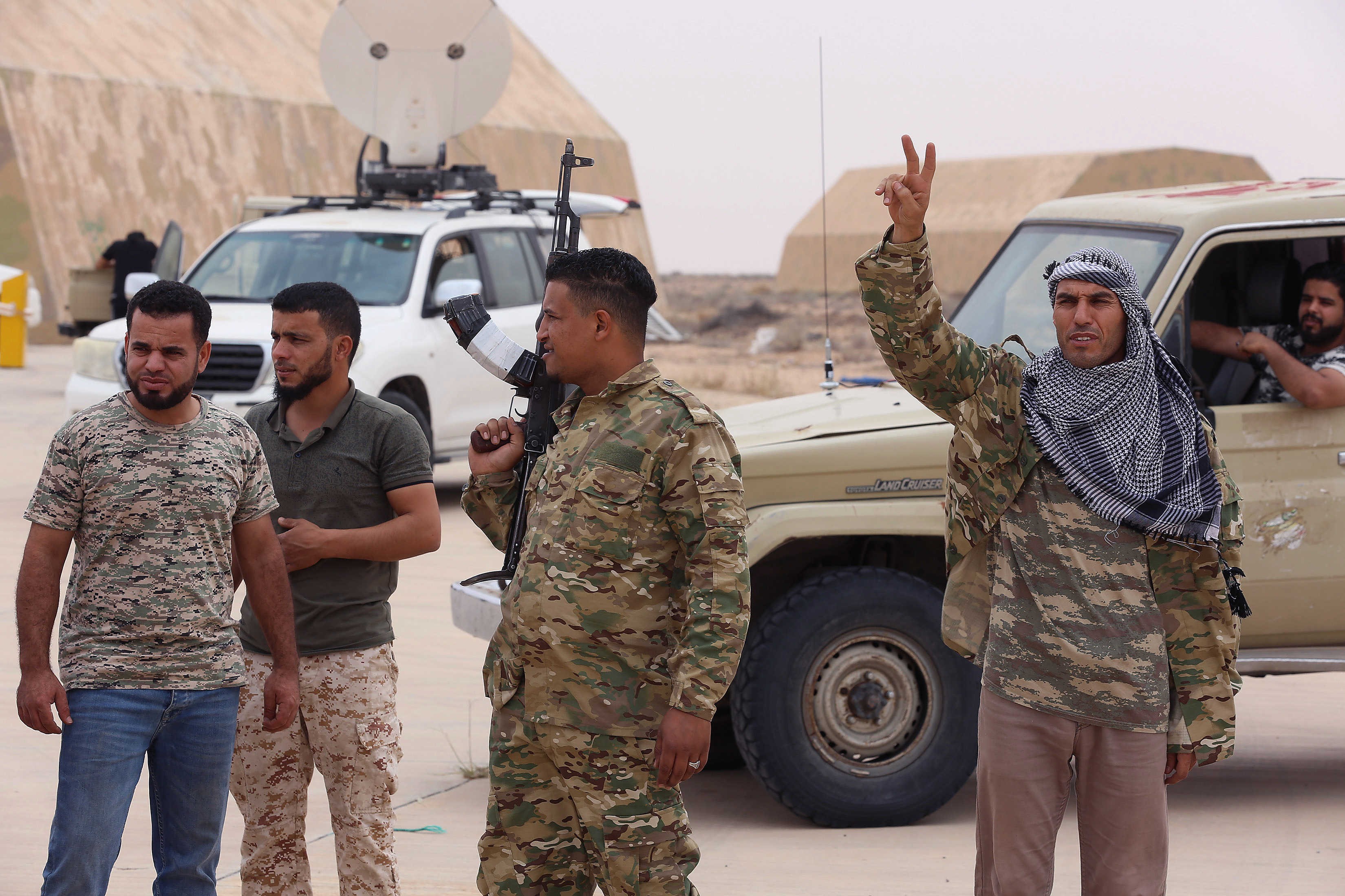 الجيش الليبي بقيادة خليفة حفتر (صورة أرشيفية)