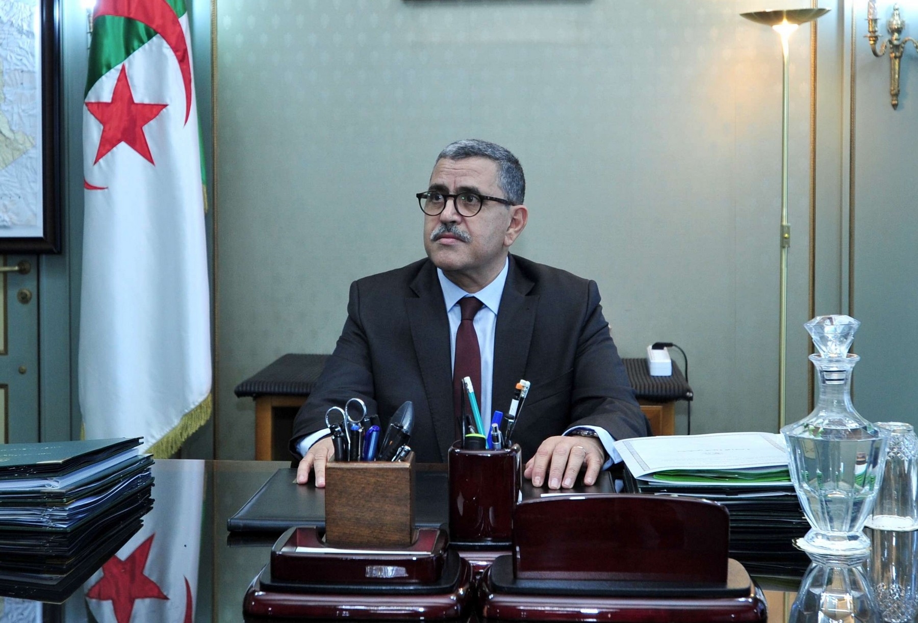 الوزير الأول الجزائري السابق عبد العزيز جراد