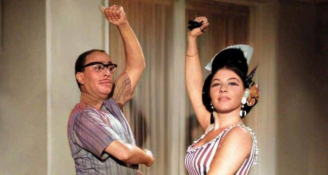 مشهد من أفلام فؤاد المهندس وشويكار