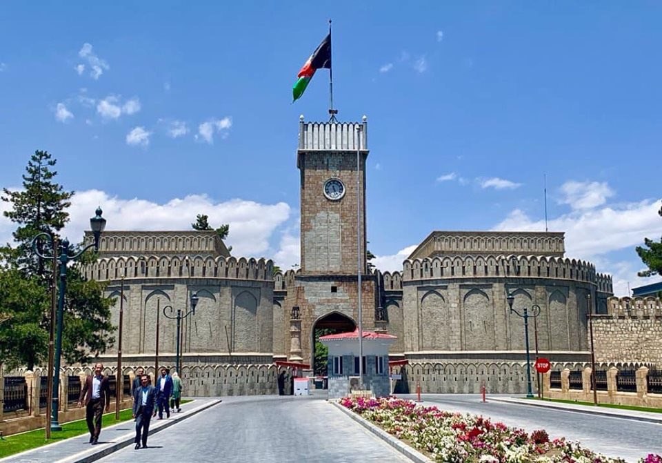 قصر الرئاسة الأفغاني في كابول (أرشيف)