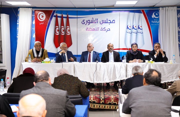 المجلس التنفيذي لحركة النهضة يناقش إجراءات الرئيس قيس سعيّد