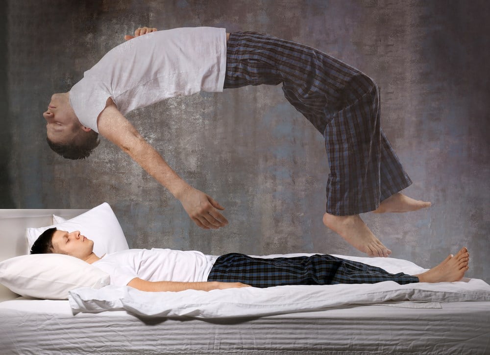من أعراض الجاثوم الهلوسات الحركية وهي الإحساس بالطغو أو السقوط 