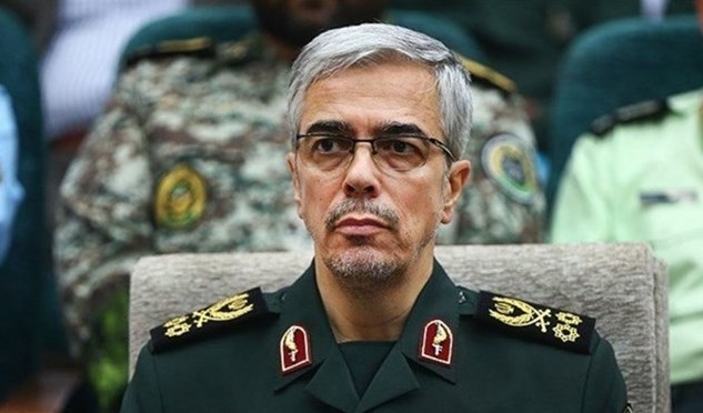 رئیس هیئة الأرکان العامة للقوات المسلحة اللواء محمد باقري.
