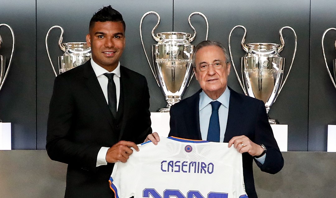 كاسيميرو يمدد عقده مع ريال مدريد