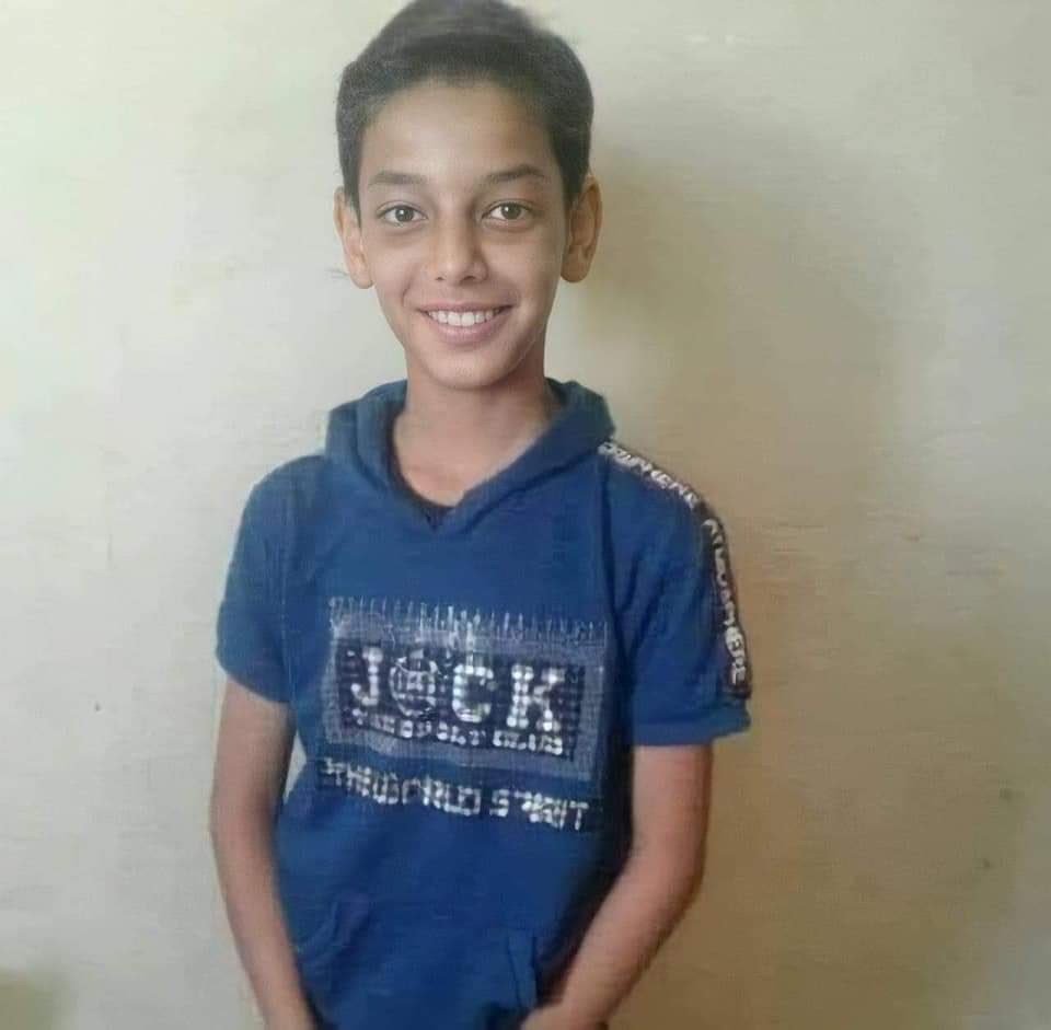 الشهيد الطفل عمر حسن أبو النيل 