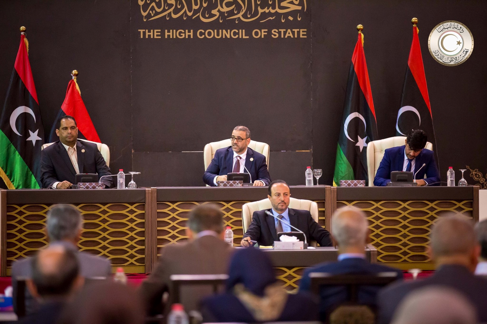  خلال اجتماع المجلس الأعلى للدولة في ليبيا 