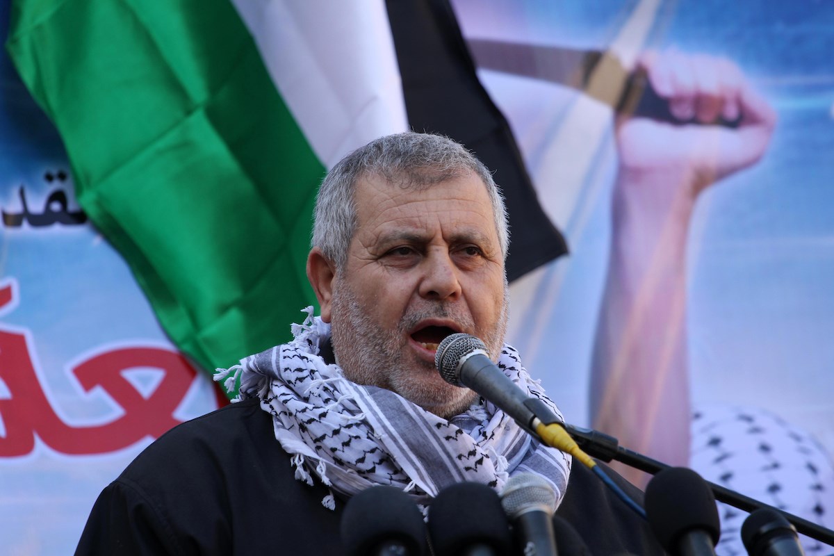 عضو المكتب السياسي لحركة الجهاد الإسلامي خالد البطش