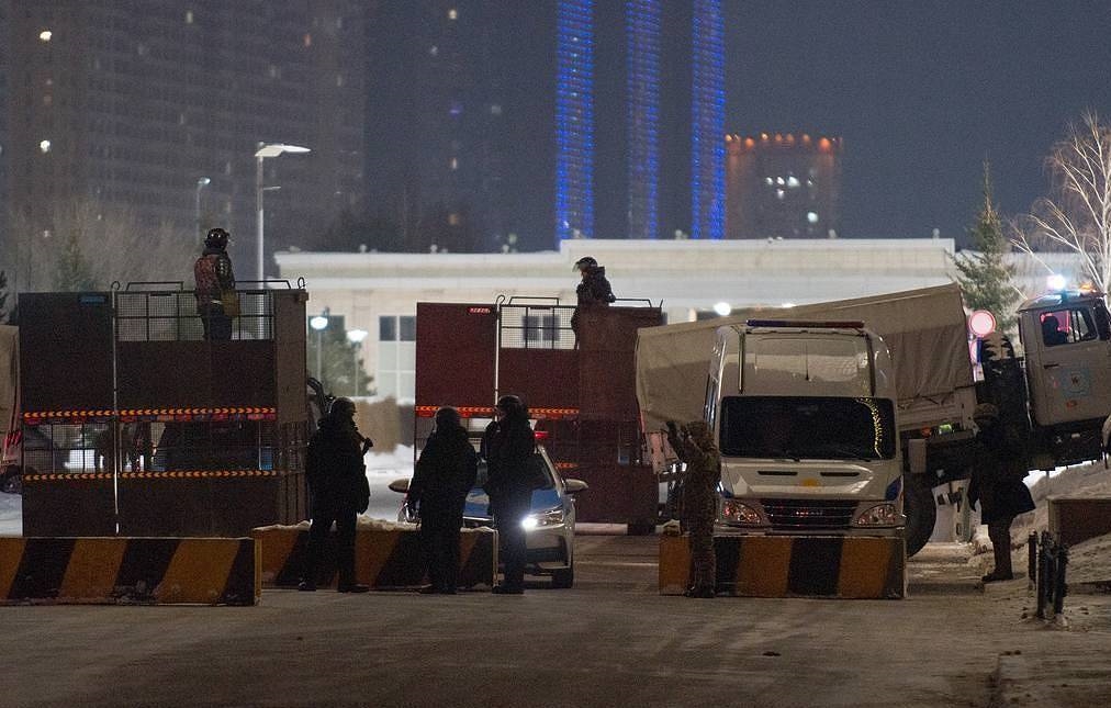 توكاييف: هناك عمل عدواني منظم وجيد الإعداد حصل ضد كازاخستان 