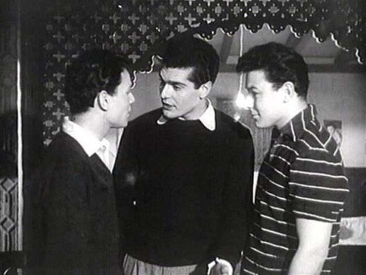 عمر الشريف وأحمد رمزي وعبد الحليم حافظ