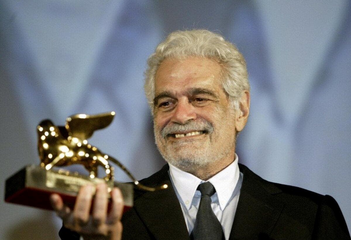 عمر الشريف وجائزة الأسد الذهبي عن مجمل اعماله