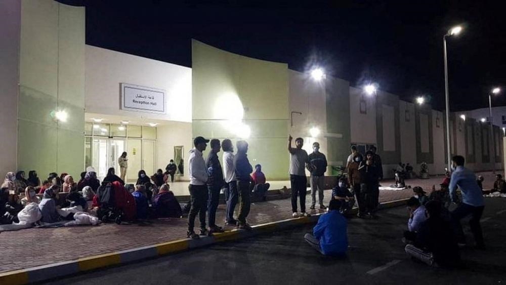 لاجئون أفغان يحتجون لليوم الثالث في الإمارات للمطالبة بإعادة توطينهم في أميركا