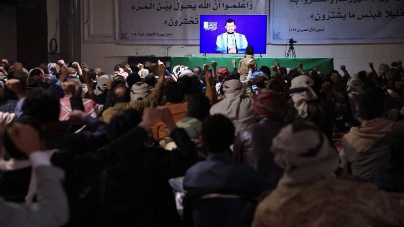 السيد عبدالملك الحوثي يلتقي وفداً من قبائل مديريتي الجوبة والعبدية بمحافظة مأرب (المسيرة).
