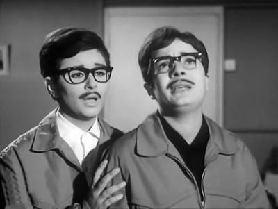 سعاد حسني وناديا لطفي في فيلم 