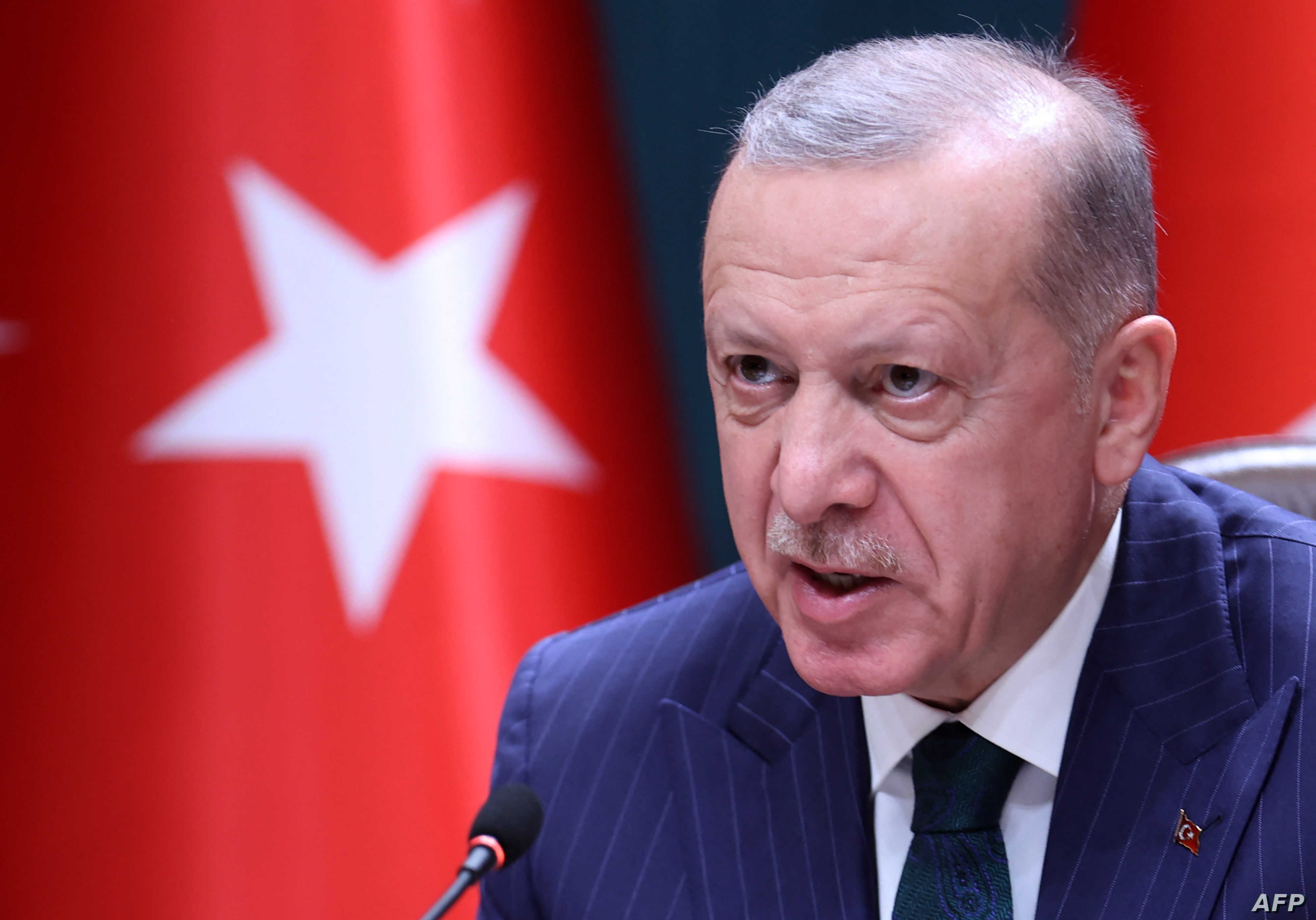  الرئيس التركي رجب طيب إردوغان