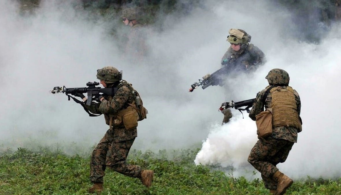 جنود أميركيون في مناورة عسكرية في أوكرانيا (2015)