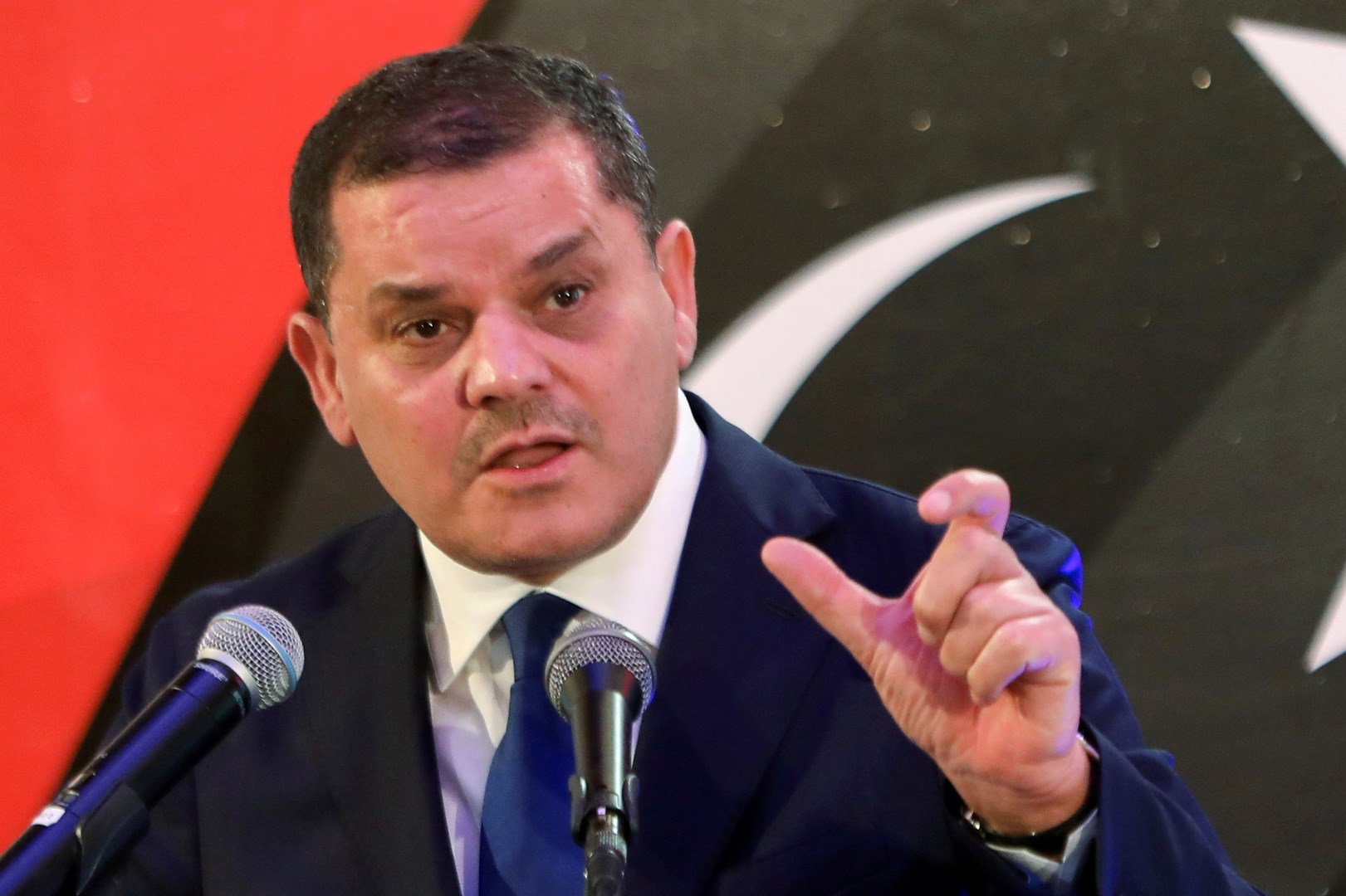 رئيس الحكومة الليبية الموقتة عبد الحميد الدبيبة