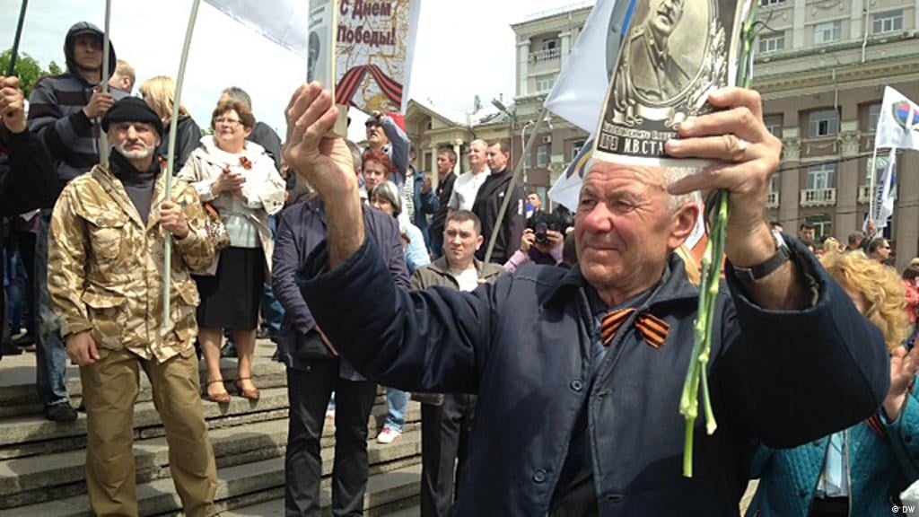 حماس شعبي لاستفتاء اعلان جمهورية دانيتسك