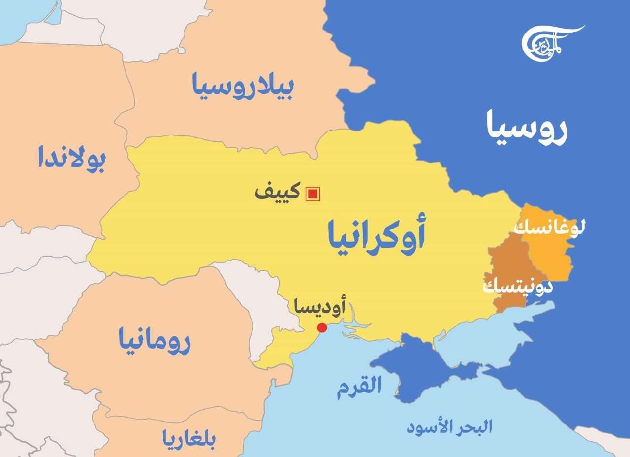 خريطة أوكرانيا