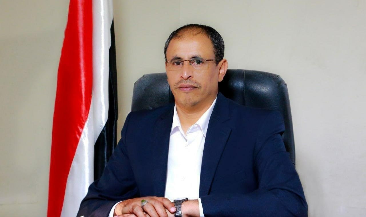 وزير الاعلام في حكومة صنعاء ضيف الله الشامي