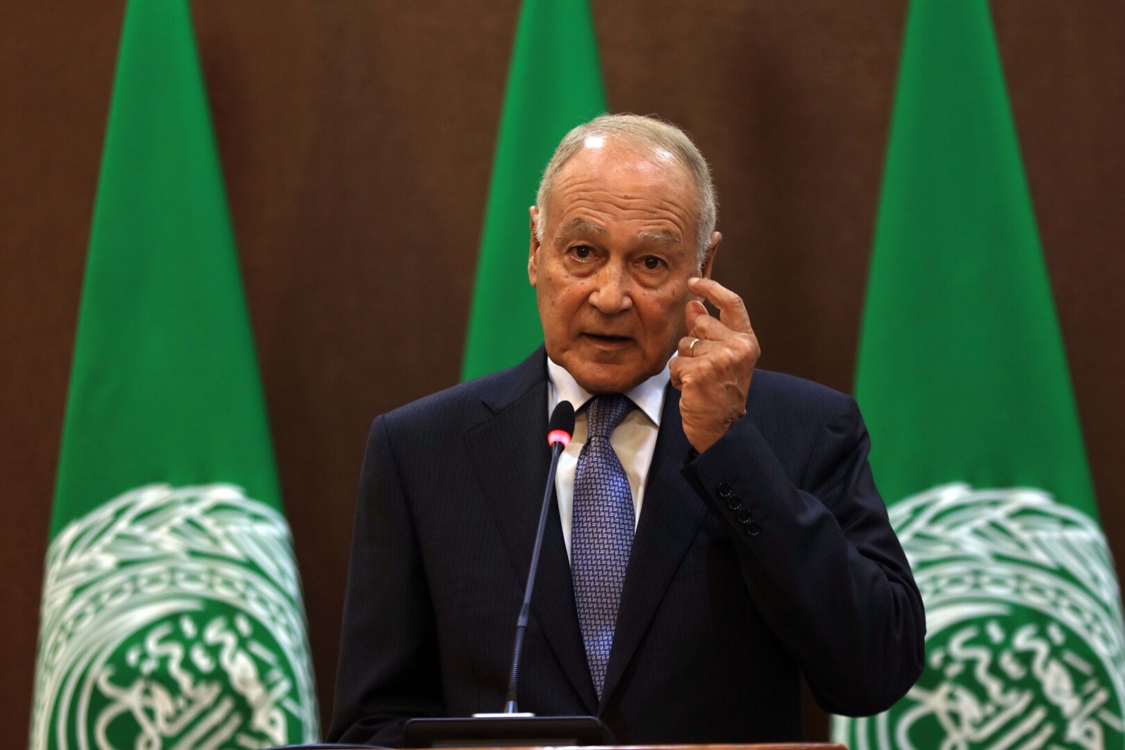 الأمين العام لجامعة الدول العربية أحمد أبو الغيط