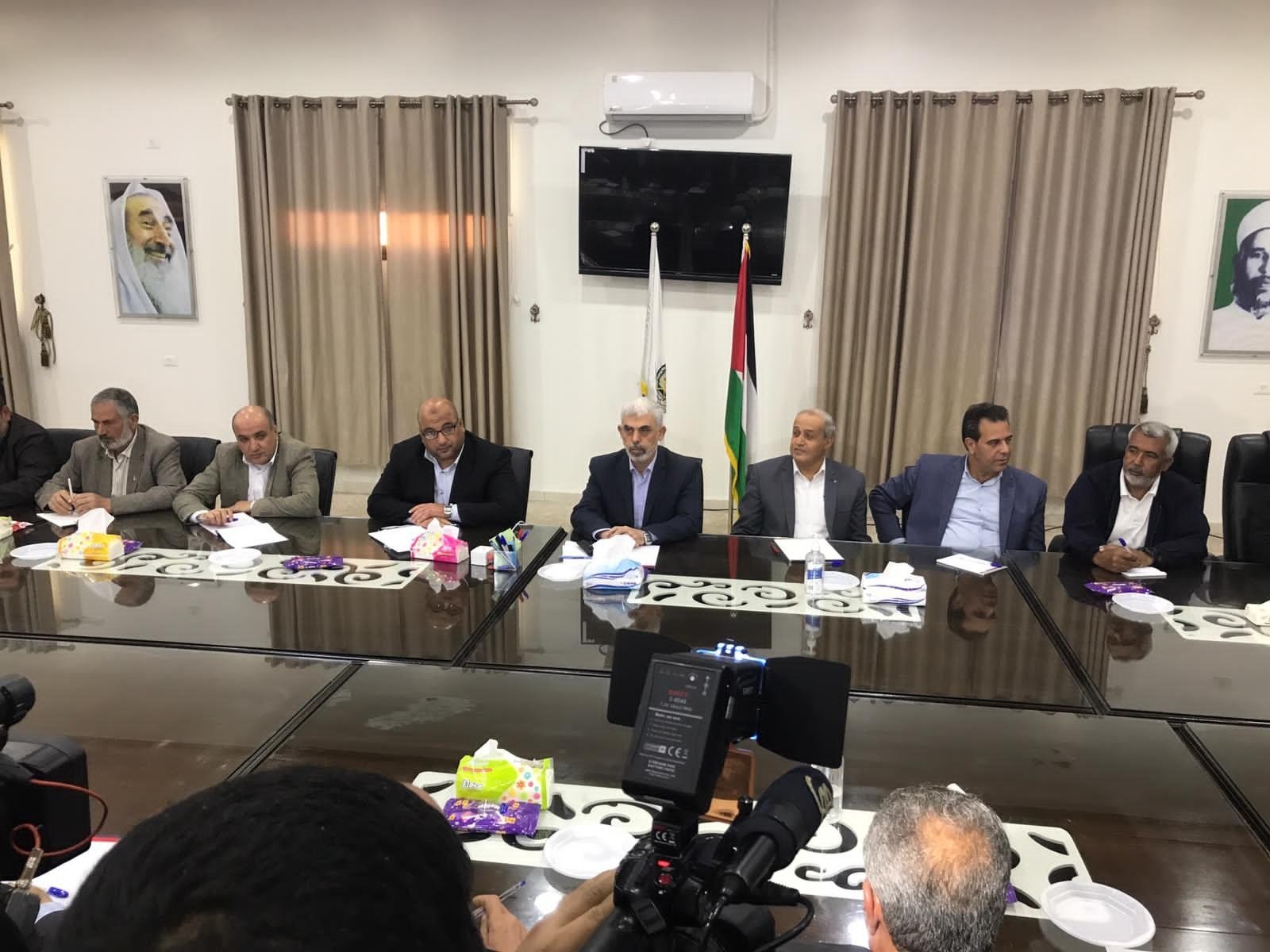 اجتماع الفصائل الفلسطينية في قطاع غزة