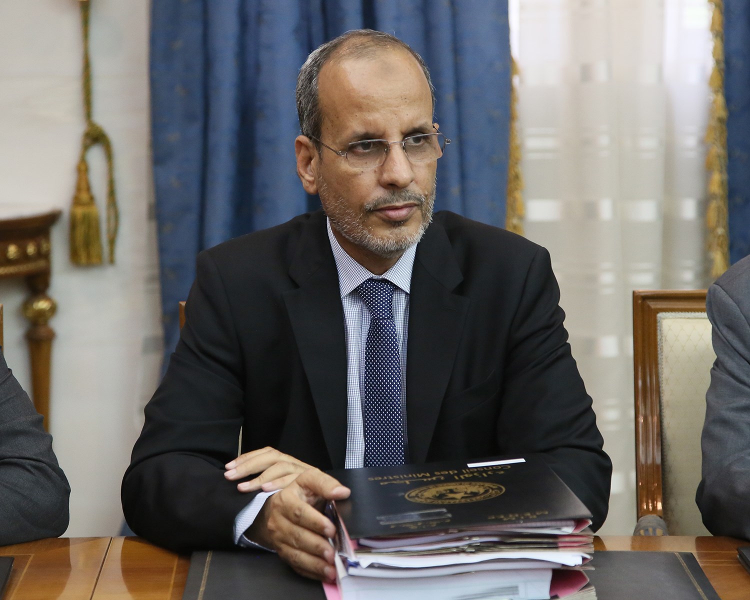 وزير التهذيب الوطني وإصلاح النظام التعليمي الموريتاني محمد ماء العينين ولد أييه