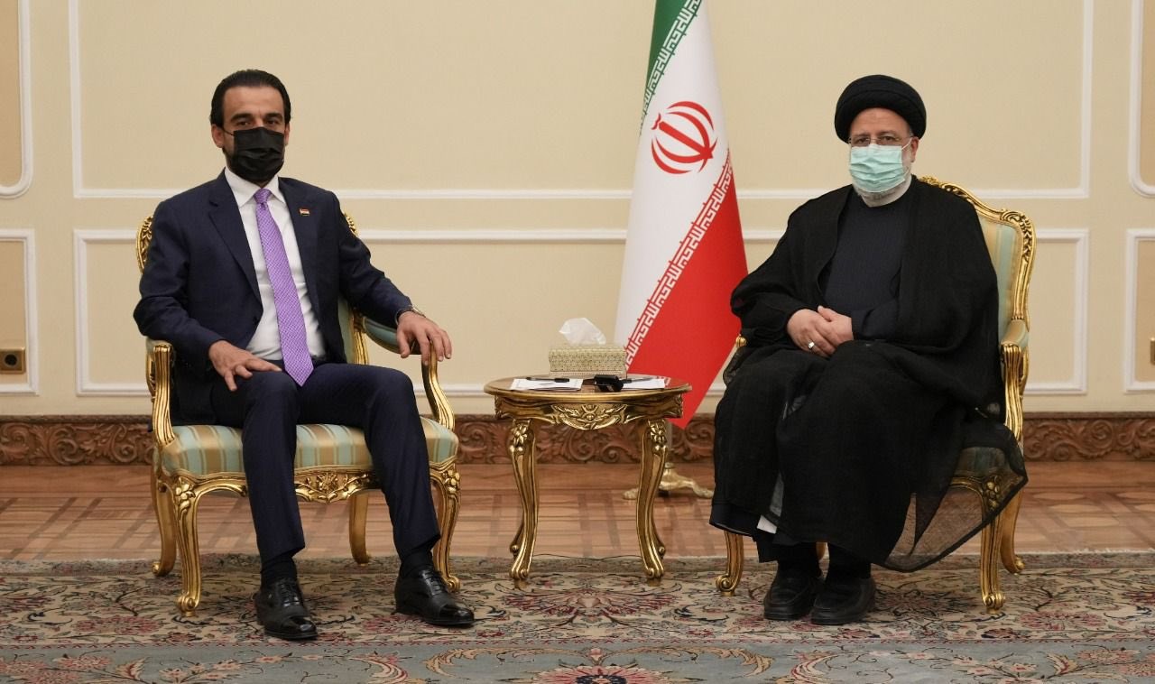 الرئيس الإيراني إبراهيم رئيسي ومحمد  للحبلوسي