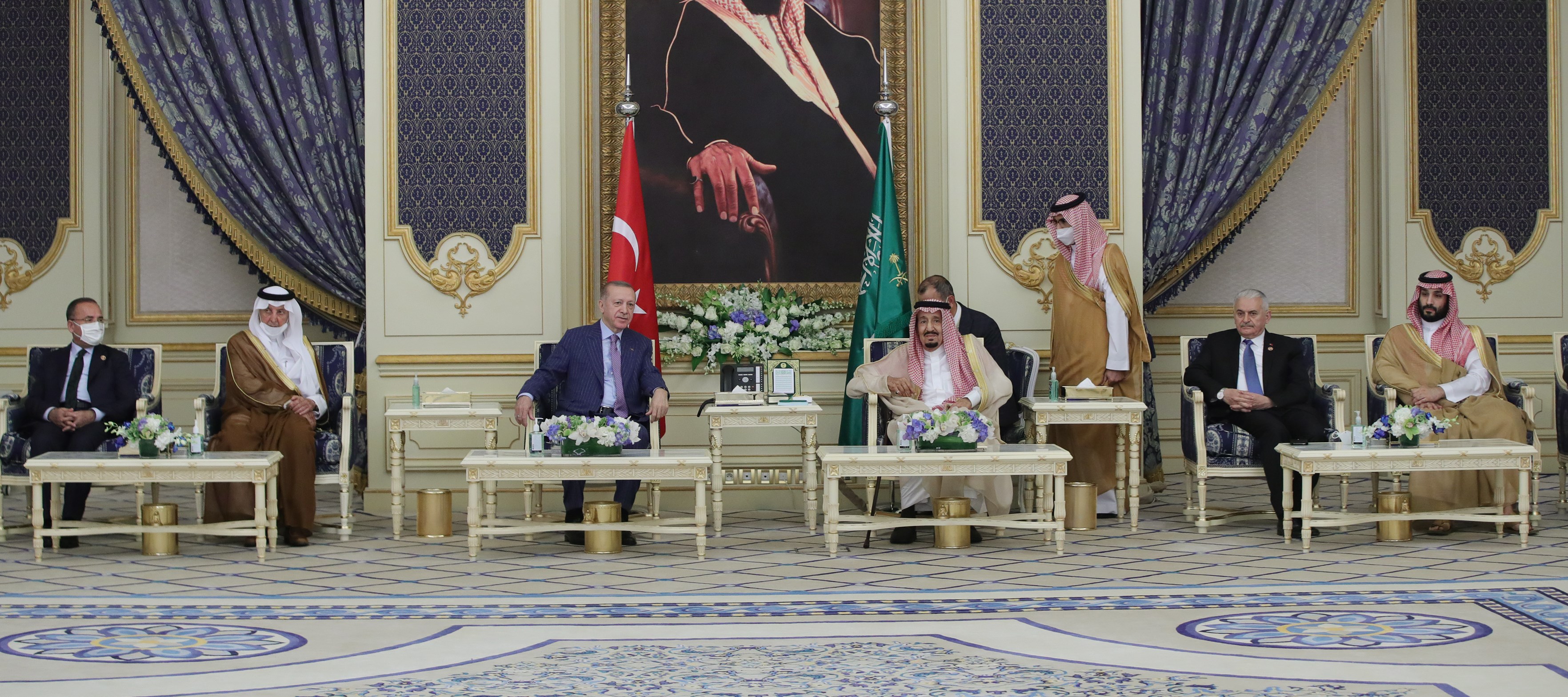 الملك سلمان يستقبل الرئيس أردوغان في جدة: 