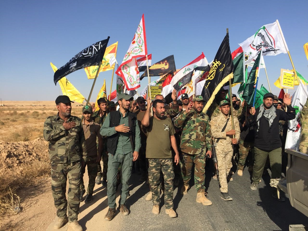 قوات الحشد الشعبي تعلن التضامن مع محبي الشهيدة التي ارتقت كما يليق بالأحرار شامخة مرفوعة الرأس
