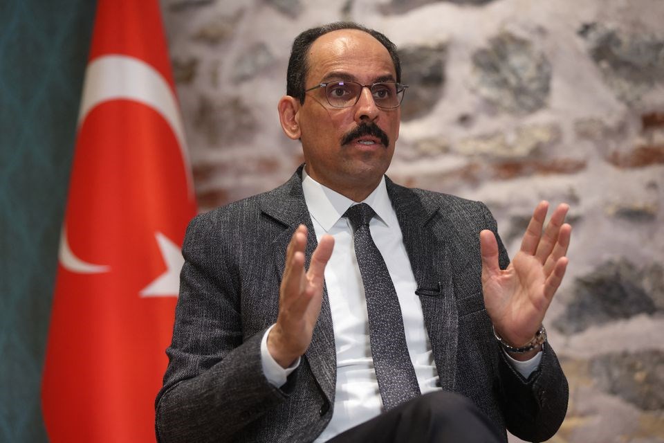 إبراهيم كالين ، المتحدث باسم الرئيس التركي رجب طيب أردوغان وكبير مستشاري السياسة الخارجية