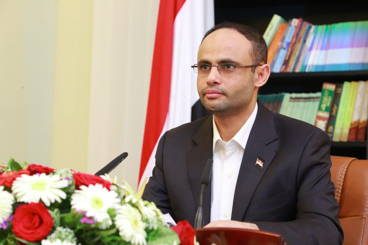 رئيس المجلس السياسي الأعلى في اليمن مهدي المشاط