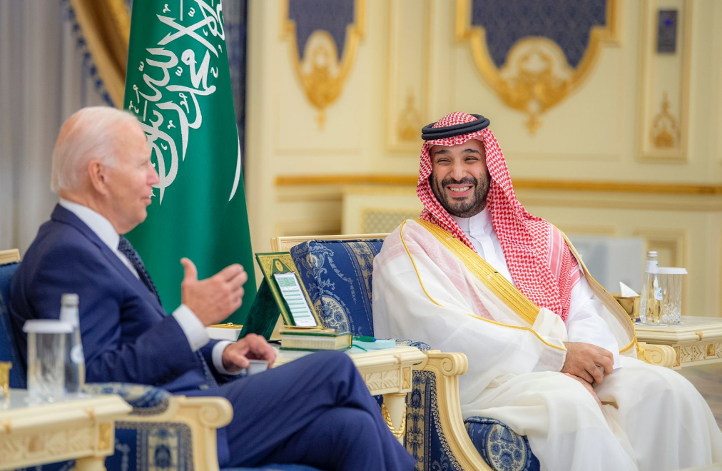 بايدن من السعودية: ناقشنا ملف الطاقة.. ولن نترك فراغاً لروسيا والصين
