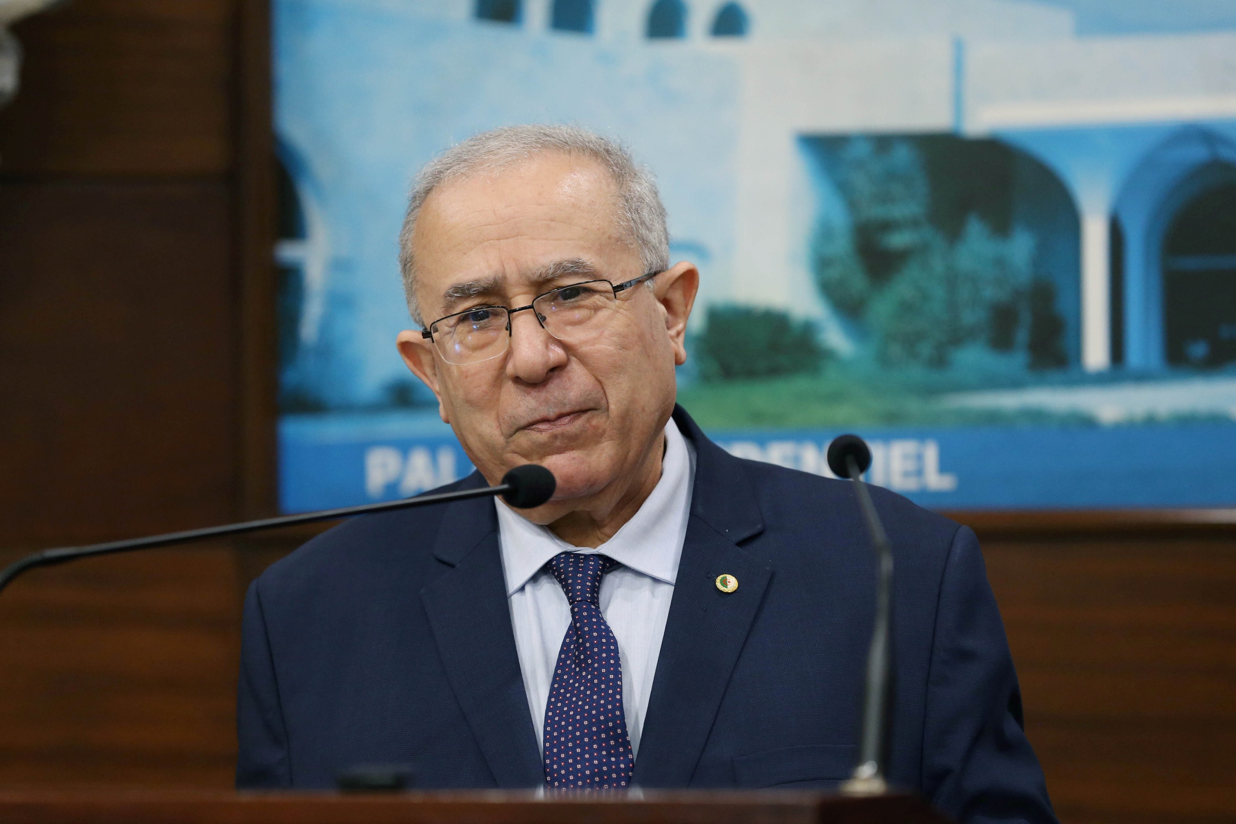وزير الخارجية الجزائري رمطان لعمامرة